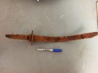 WWII Japanese Officer Swords found in GUam